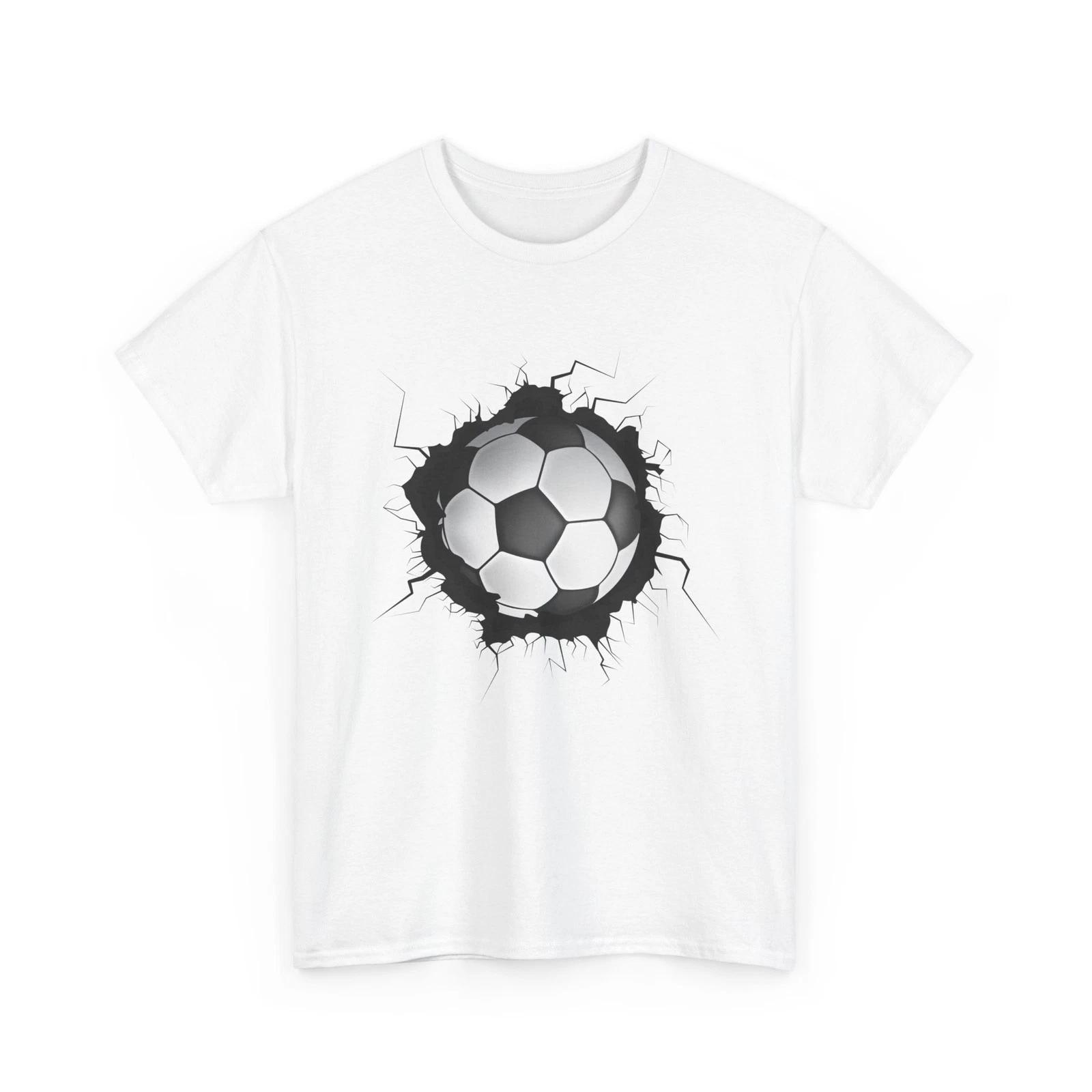 Soccer Ball T shirt, Sports Soccer Lovers Women Men Shirt XL
