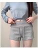 Women's Red Spicy Girl Yoga Shorts - Low-Waist, Slimming, Drawstring, Hip-Hugging Summer 2025