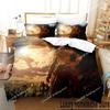 3D Print Game Metro Exodus Bedding Set Duvet Cover Bed Set Quilt Cover Pillowcase Comforter king Queen Size Boys Adult Bedding02