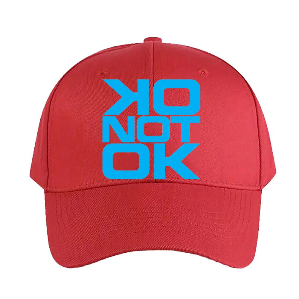 OK nicht OK Kappe Sommer Damen Unisex Erwachsener Schirmmütze Mode Lässig Verstellbar Bedruckte Baseballkappen Trucker Cap boyfriend
