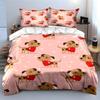 Cartoon Dog Valentine'S Set Multiple Sizes Kid'S And Adults' Bedroom Exquisite 3Pc Bedding Set, Gift