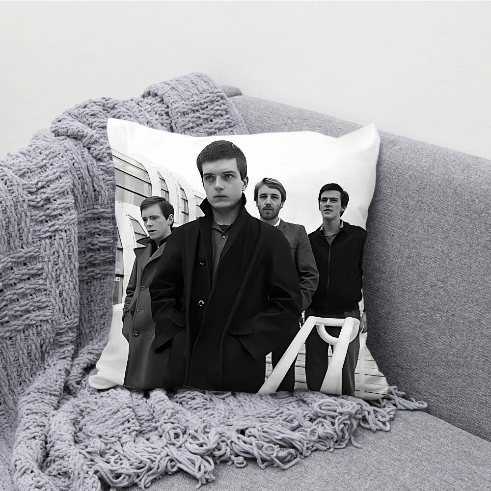 J-Joy D-Division Pillow Case Print Polyester Fiber 40X40 Cm Home Sofa Throw Cushion Cover Decoration