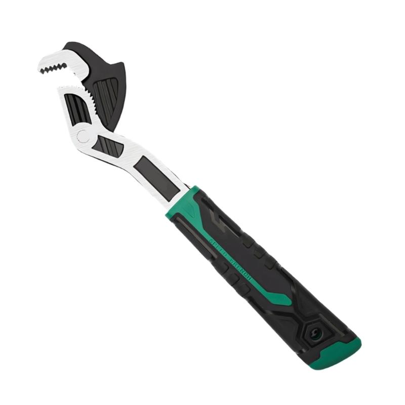 Large Opening Spanner 6/8/10/12inch Professional for Industrial Application Home Repair Pipes Vise Building Wrench