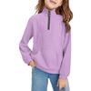 Children's Hoodies Loose Solid Color Hooded Sports Shirt Fashionable Sports Shirt