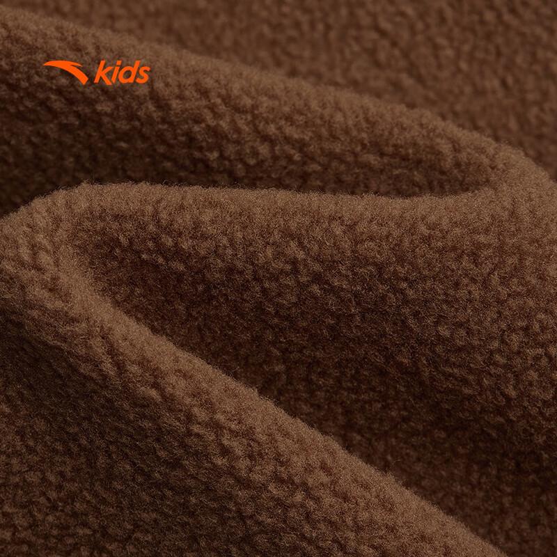 Anta Kids' Fleece-Lined Winter Sports Pants