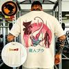 Dragon Ball Retro High Quality Pure Cotton Breathable Men's Devil Buou Printed T-shirt Unisex 2026 Summer New Fashion Casual Tee