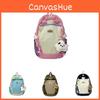Cartoon Children Backpack Cute With Pendant Unisex Large Capacity School Bag