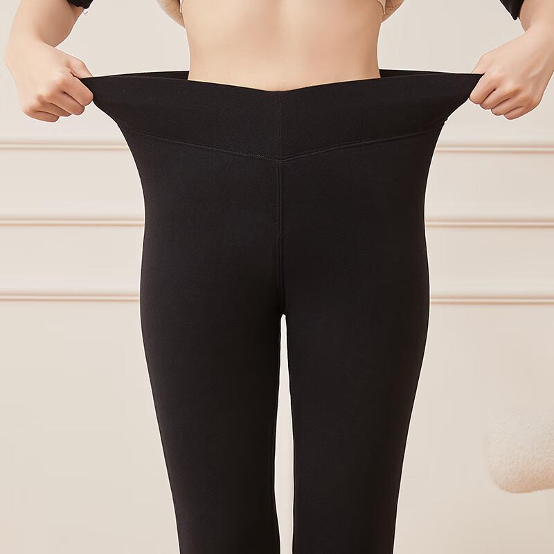 LangSha Women's Thermal Fleece-Lined Leggings