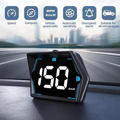 Neues HUD Head-Up-Display Beidou GPS Fahrzeuggeschwindigkeitsmessgerät Hochkopf High-Definition A1L8