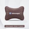 OBTLU1 Car Seat Head Support Cushion Lumbar Pillow Accessories Tire Valve For VW GTI Golf Polo Passat Tiguan T-ROC Jetta Arteon ID.3 CC