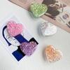 Epoxy Glitter Sequined Love Mobile Phone Airbag Bracket Retractable Wind Simple Niche Stable Carry