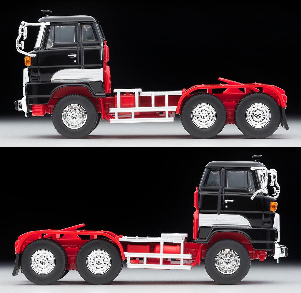 Tomica Limited Vintage Neo Hino HH341 Tractor Head Black Finished Product 324850 1/64 LV-N166b