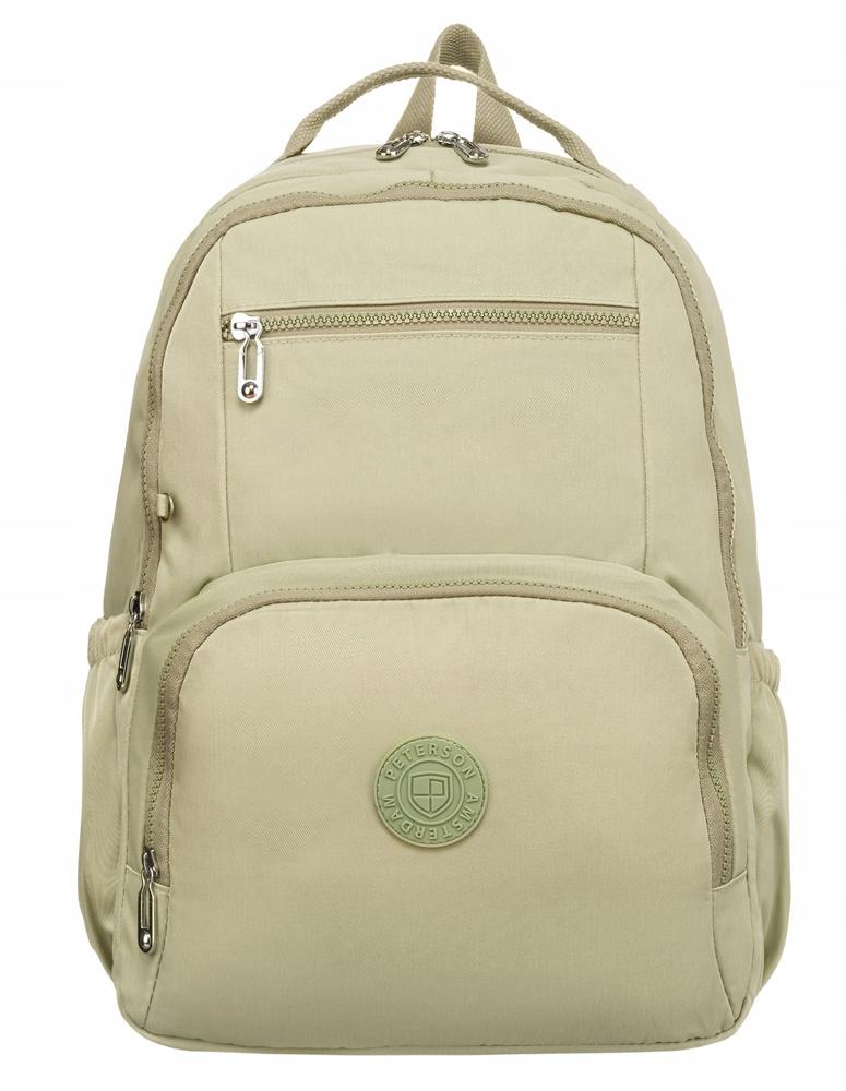 Spacious Women's Nylon Backpack - Peterson