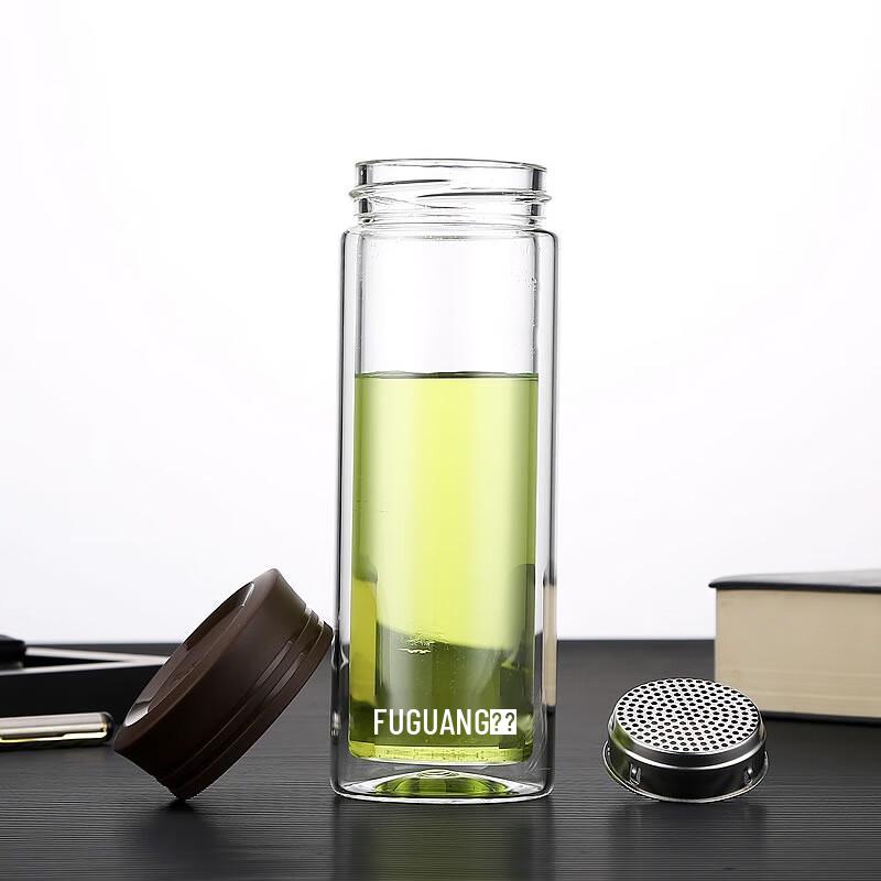 FUGUANG G1613-SP Double-Layer Glass Cup