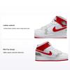 Zapatillas Air 1 Mid GS Rookie Season para Niños Blanco Rojo Universitario DR6496-116