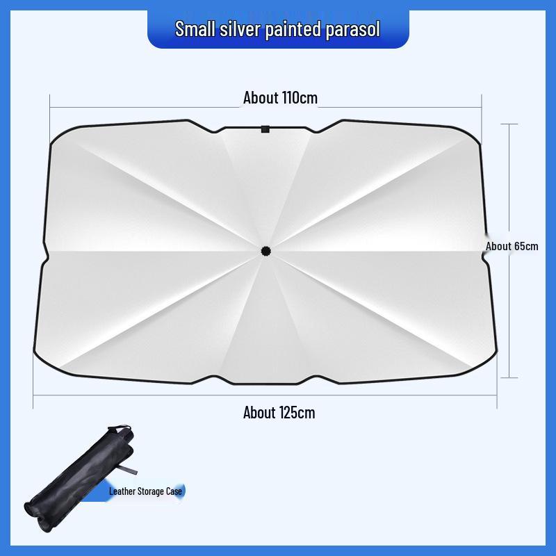 Retractable Car Sunshade - Front Windshield Heat Insulation Sunshade