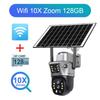 LS VISION 12MP 4G/WiFi Dual Screen Solar Camera Outdoor 10X Zoom 6K Three Lens Human Auto Tracking Surveillance Camera V380 Pro
