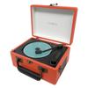 CICONIA Retro CD Player Light Bluetooth USB AUXIN CCD-0010, Brown, Orange, Blue, Transmit/Receive, Playback, (Orange)