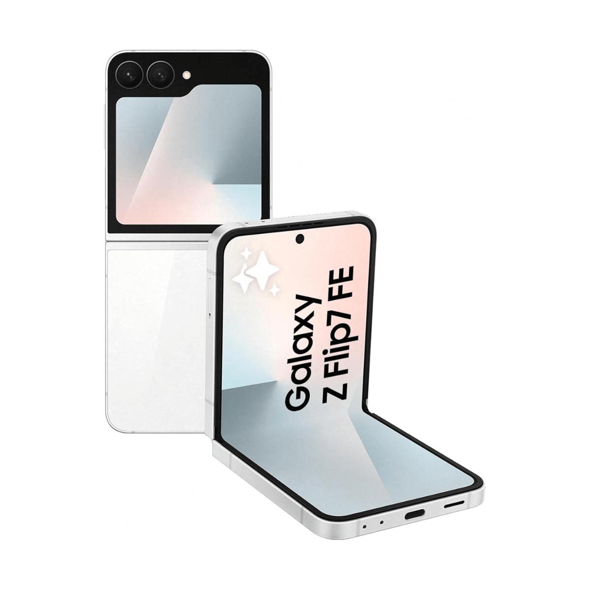 Samsung Galaxy Z Flip7 FE Smartphone 128GB Weiß weiß