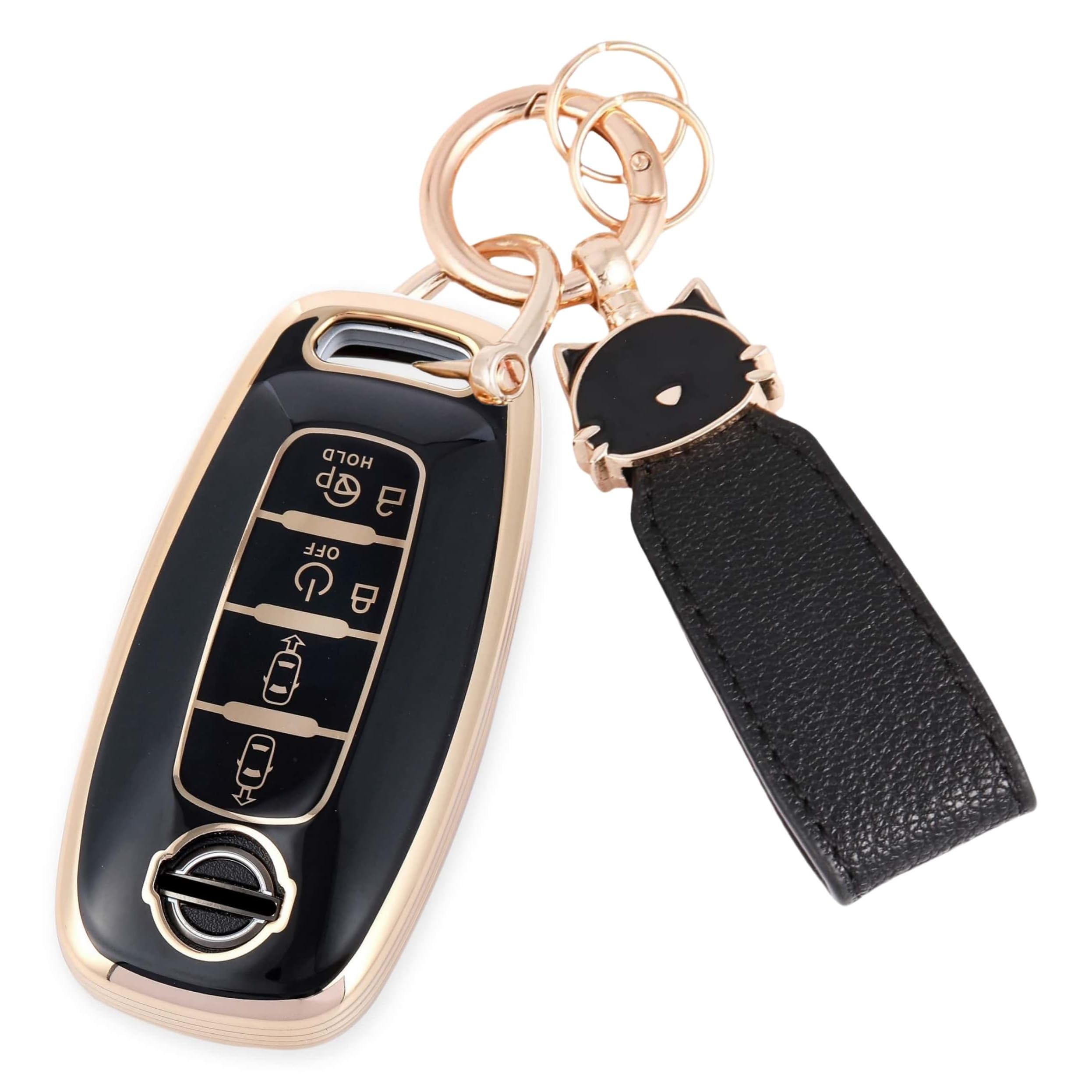 [ZANEKO] New Lukes Pro Pilot e-POWER key case Compatible with Compatible with Nissan C6 чёрный