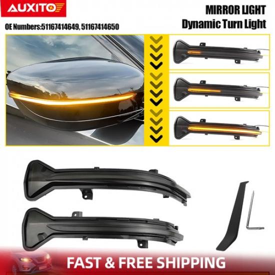

LED Dynamic Mirror Turn Amber Light Signal for BMW 3Series G21 G20 G28 -