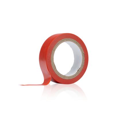 Taśma Izolacyjna Czerwona 10m – Wysoka Jakość PVC | Grubość 0,13 mm | Odporność Termiczna do 80°C