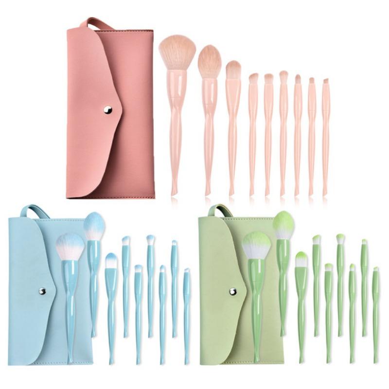 14 Makeup Brushes, Wooden Handles, Soft Hair, Eyeshadow Brushes, Blush Brushes, Brushes, Makeup Tools, In Stock