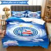3PCS Esporte Clube Bahia Design Printed Soft Bedding Set,Including 1pc Duvet Cover And 2pcs Pillowcases Perfect for Bedroom, Dormitory, Fan gift