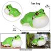 Solid Cute Animal Models: Squirrel, Shiba Inu, Teddy, Hamster, Panda, Flying Squirrel Car/Desktop Ornaments
