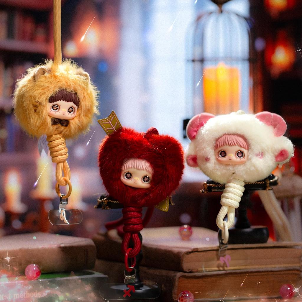 TOP TOY X MayMei Series Plush Pendant Gachapon Blind Box Figure Plastic Model Premium Soft Vinyl Toy Birthday Gift Original Character Christmas Gift