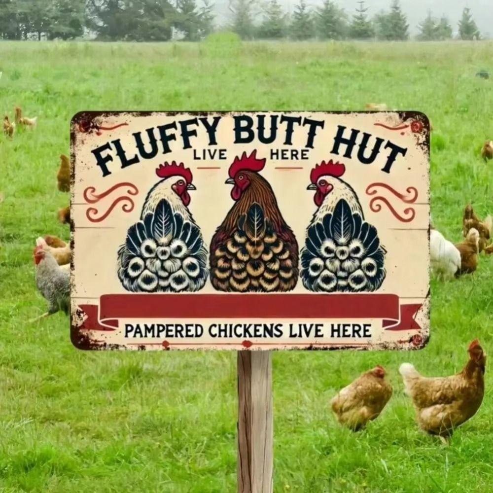 Vintage Floral Metal Wall Art Motivational Sign Home Decor