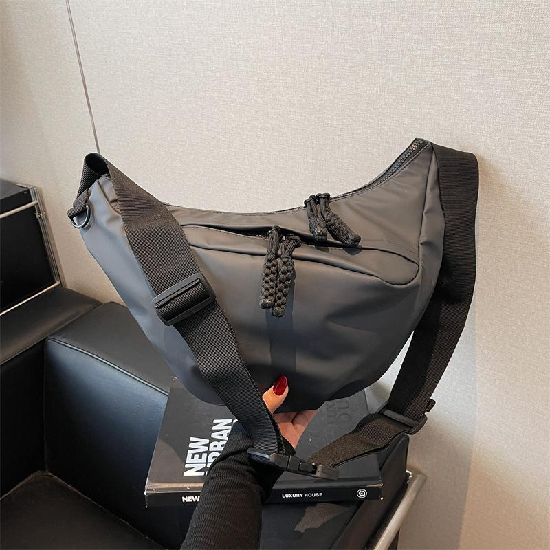 2025 spring new foreign style large-capacity bag fashion trend casual texture women's shoulder crossbody tote bag