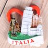 Italy Pisa Travelling Souvenirs Spain Madrid Denmark Copenhagen Fridge Stickers Home Decor Vietnam Fridge Magnets Wedding Gifts