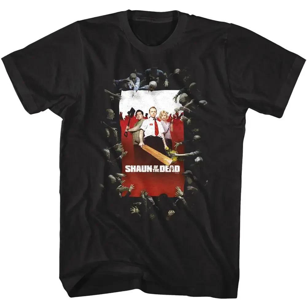 Shaun of the Dead Zombie Attack Men s T Shirt XXXL
