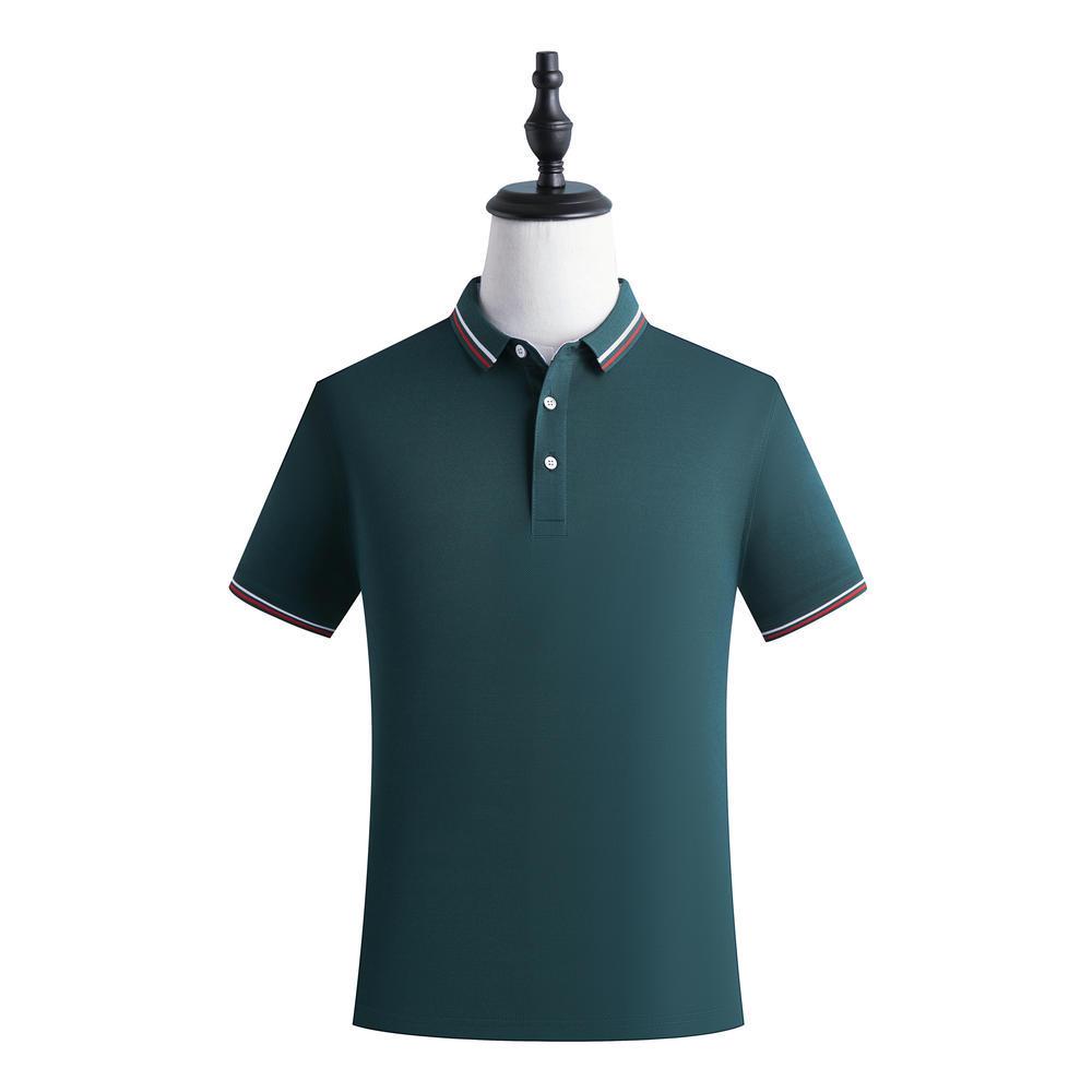 Custom Logo Quick Dry Short Sleeve Ice Silk Polo Shirt for Work or Advertising