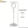 Stainless Steel T-Shaped Handbag & Scarf Display Stand