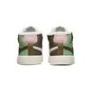 Nike Blazer '77 Fleece Lined Mid Top Toddler Shoes Green Brown Infant And Toddler DO5218-331