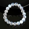 High-Quality Natural Blue Moonstone Cat's Eye Bracelet - Midnight Elf Ice Crystal Gemstone