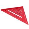 Clear Scales Aluminum Triangle Ruler 90° Right Angle Multi Angle Tool Angle Ruler  Measuring