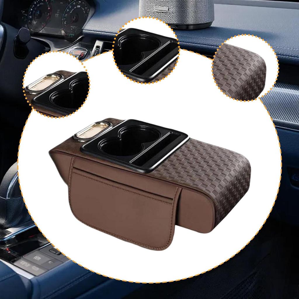 Auto Armrest Cushion Center Console Cover Interior Organizer, Ergonomic Vehicle Arm Rest Car