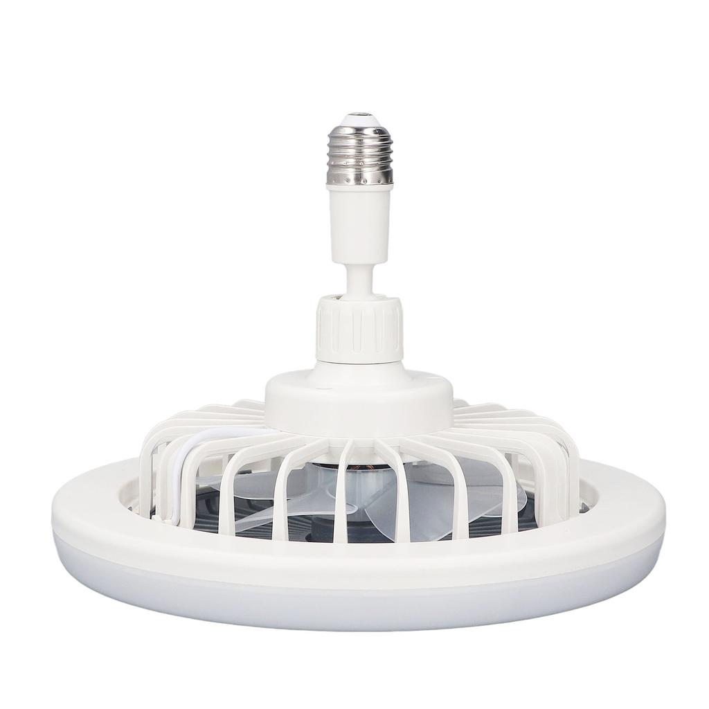 Ceiling Fan Light  Adjustable Lighting Fan with E27 Lamp Base for Home Room