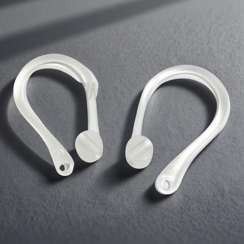 Silicone Mini Anti Lost Ear Hooks Secure Fit for AirPods 1 2 Protective Ear Hook Holder ClipGood product