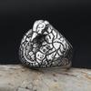 New Vintage 316L Stainless Steel Eagle Rings For Men Women Punk Biker Viking Animal Ring Unique Fashion Jewelry Gifts Wholesale