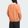 adidas Originals Trefoil Gesticktes Colorblock Polo Crew Sweatshirt Damen Oberteile Hell-Khaki-Braun IN1094