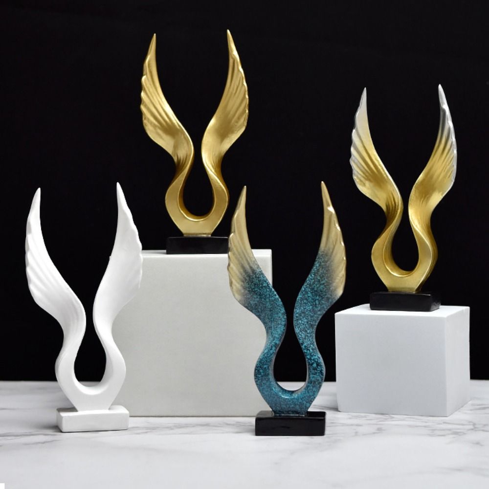 Angel's Wing Handicraft Gifts Eagle  Ornaments Resin Crafts Desktop Ornaments Animal Wings Statue
