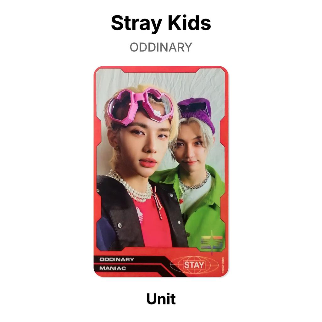 Stray Kids ODDINARY Official Photocard
