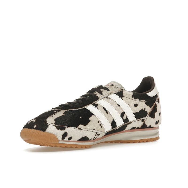 Adidas SL72 OG Cow Print Women Sneakers Cream JR1255