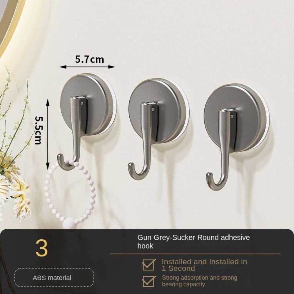 Wall Mount Bathroom Storage Accessories 2/3/4pcs Towel Hook New Bathroom Hooks  Home