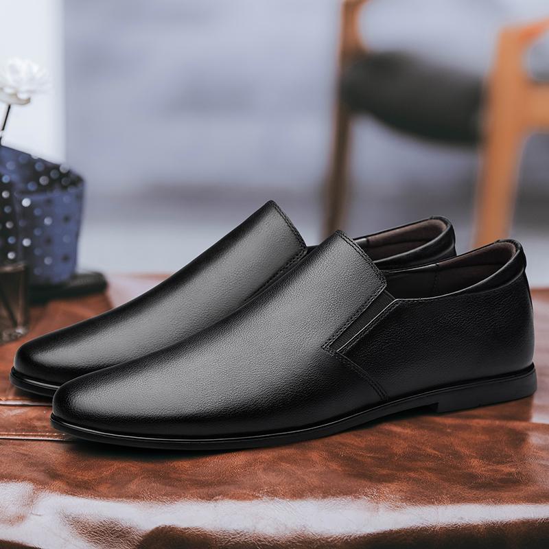 Heren Echt Leer Casual Schoenen Luxe Merk Loafers Handgemaakte Mocassins Zachte Instappers Rijschoenen Hoge Kwaliteit Wandelschoenen