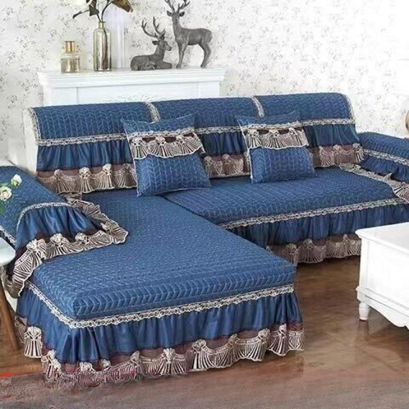 Sofa Cushion Four Seasons Universal European Summer Autumn and Winter Modern Simple Sofa Towel Fabric Bag Sofa Cover